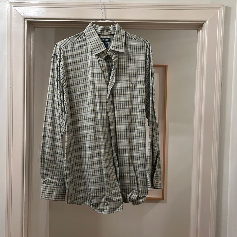 Orvis Country Twill Button-Down Shirt - L